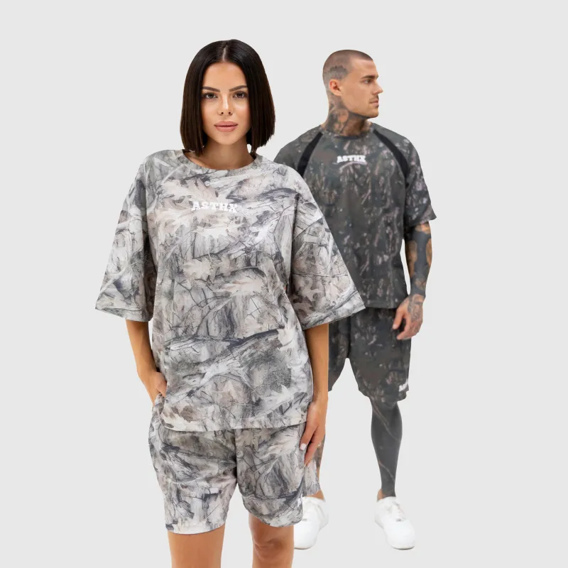 Dámske tričko Iron Aesthetics Camo tree, light-16