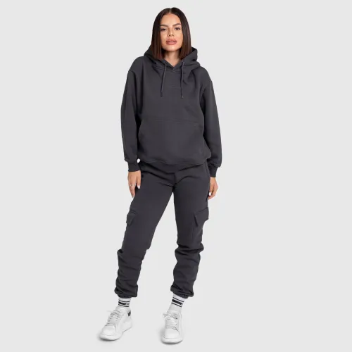 Dámska oversize súprava Iron Aesthetics Cargo, sivá
