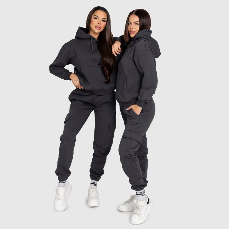 Dámska oversize súprava Iron Aesthetics Cargo, sivá-7