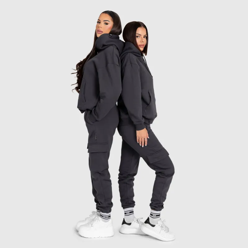 Dámska oversize súprava Iron Aesthetics Cargo, sivá-8