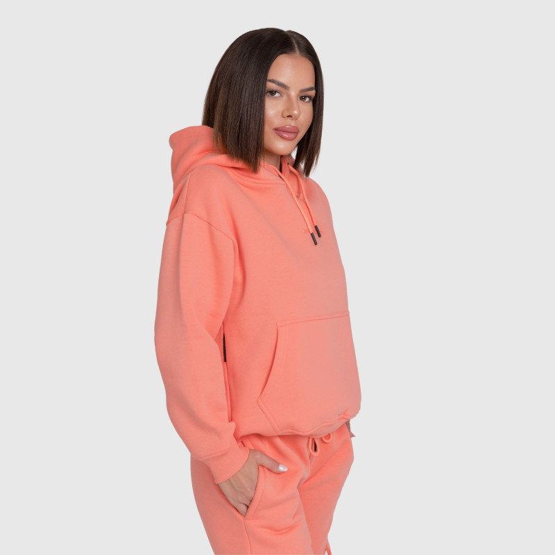 Dámska oversize súprava Iron Aesthetics Cargo, lososová · záber 10