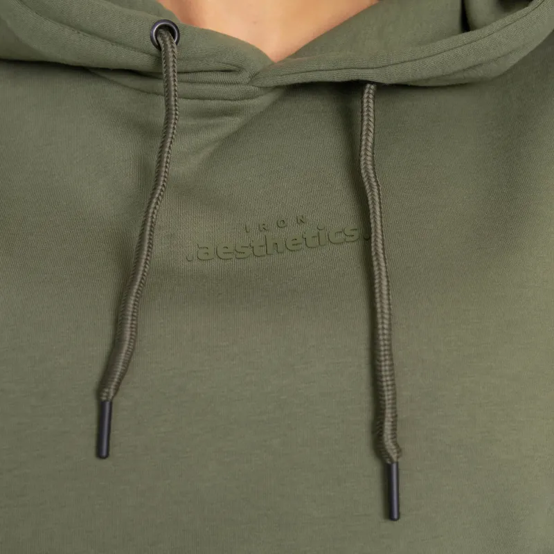 Dámska oversized súprava Iron Aesthetics Cargo, zelená-18