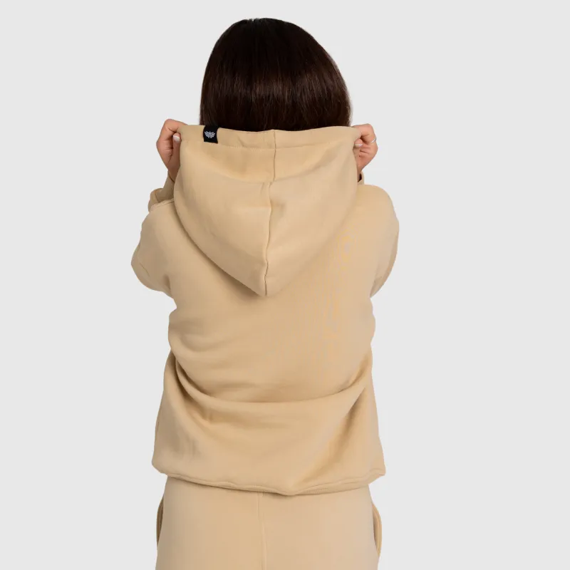 Dámska oversized súprava Iron Aesthetics Cargo, béžová-11