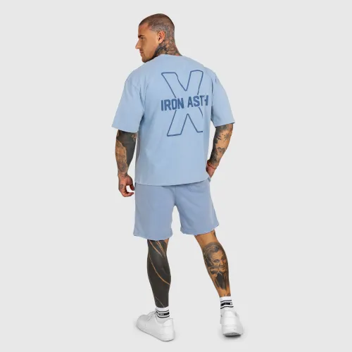 Pánska súprava Iron Aesthetics X Washed, modrá