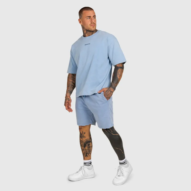 Pánska súprava Iron Aesthetics X Washed, modrá-3