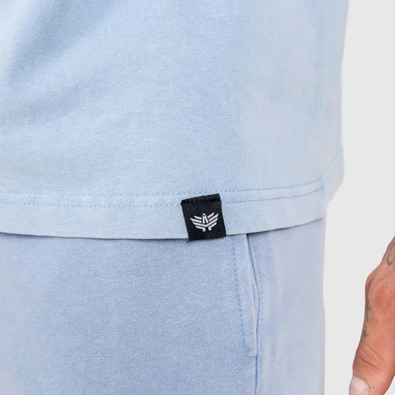 Pánska súprava Iron Aesthetics X Washed, modrá-11