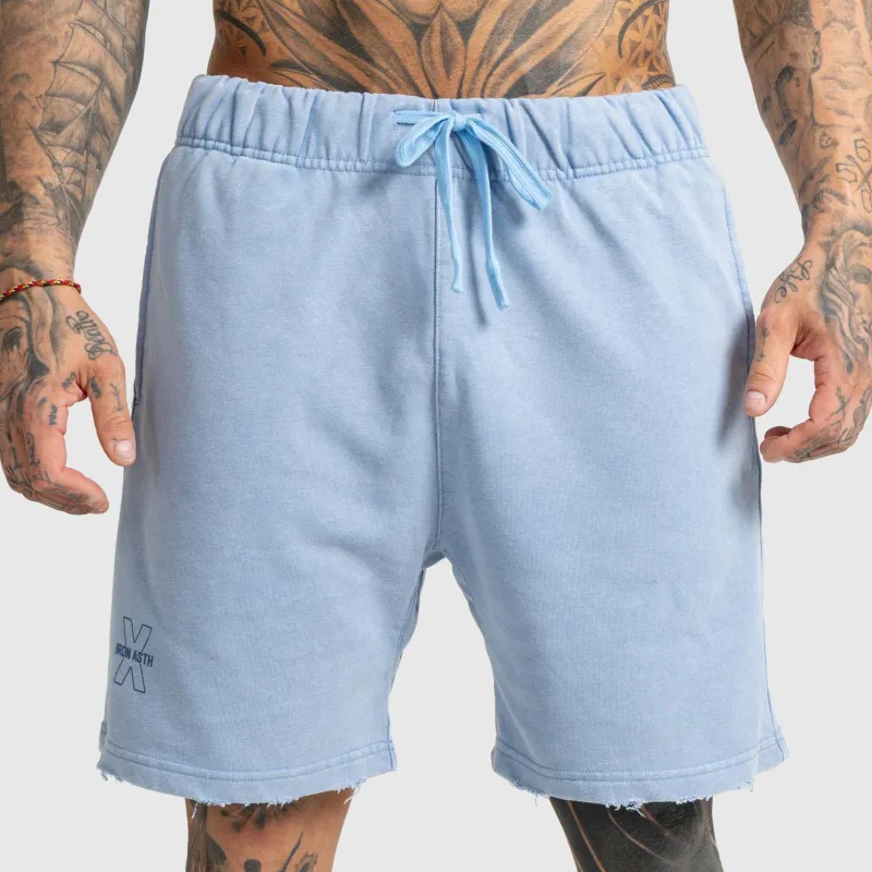 Pánska súprava Iron Aesthetics X Washed, modrá-14