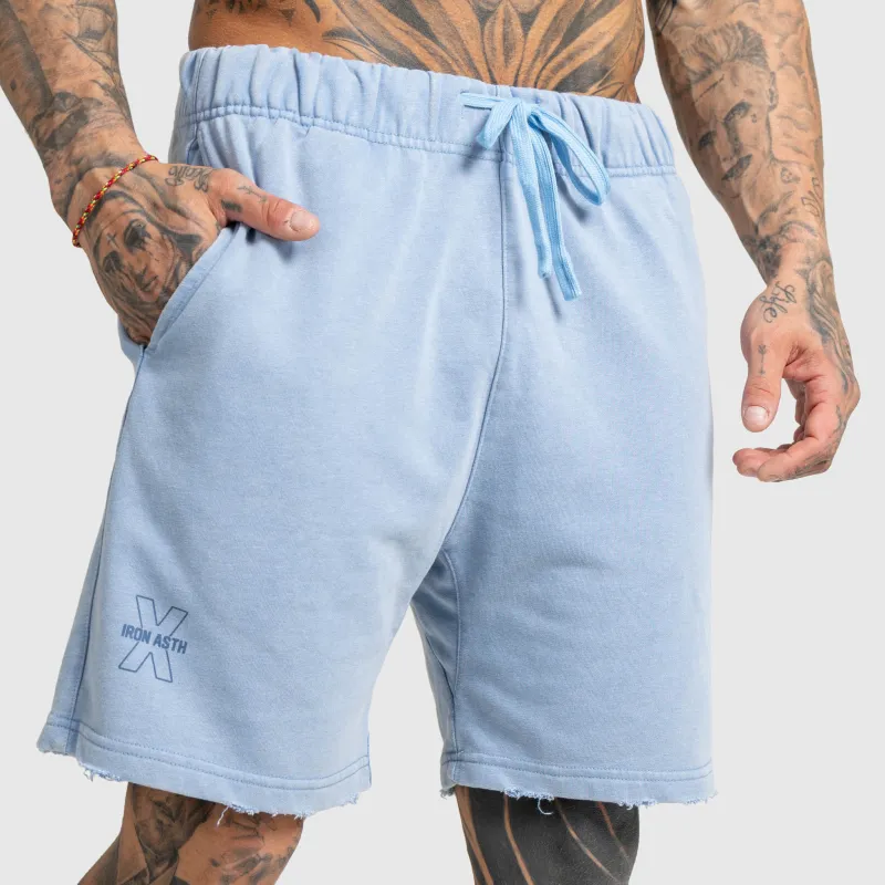 Pánska súprava Iron Aesthetics X Washed, modrá-15