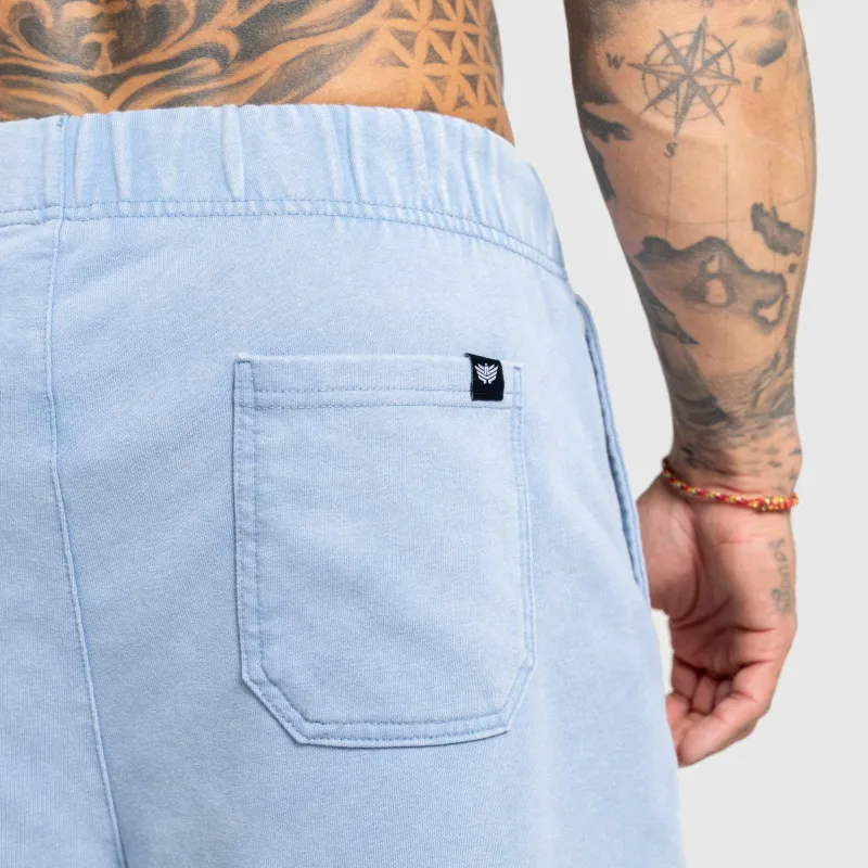 Pánska súprava Iron Aesthetics X Washed, modrá-16