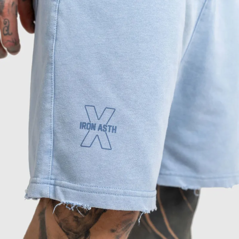Pánska súprava Iron Aesthetics X Washed, modrá-17