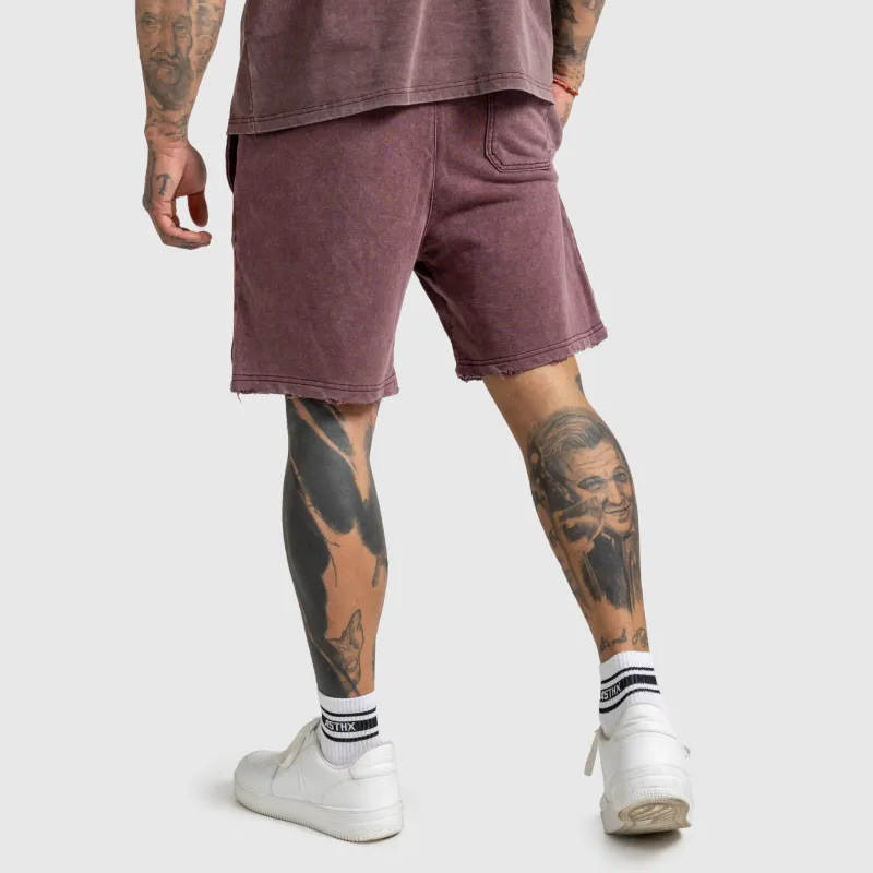 Pánska súprava Iron Aesthetics X Washed, burgundy-13