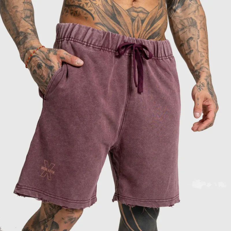 Pánska súprava Iron Aesthetics X Washed, burgundy-15