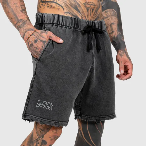 Pánske kraťasy Iron Aesthetics ASTHX, washed black