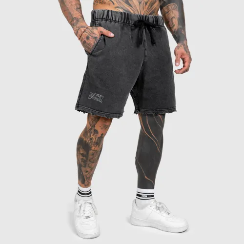 Pánske kraťasy Iron Aesthetics ASTHX, washed black