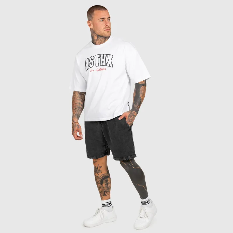 Pánske kraťasy Iron Aesthetics ASTHX, washed black-11