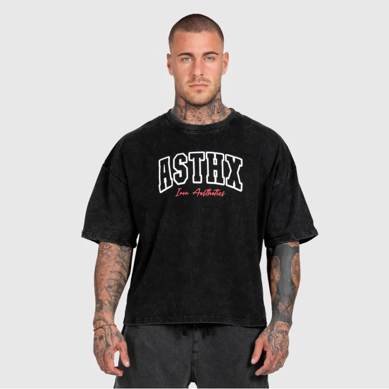 Pánska súprava Iron Aesthetics ASTHX, washed black-3