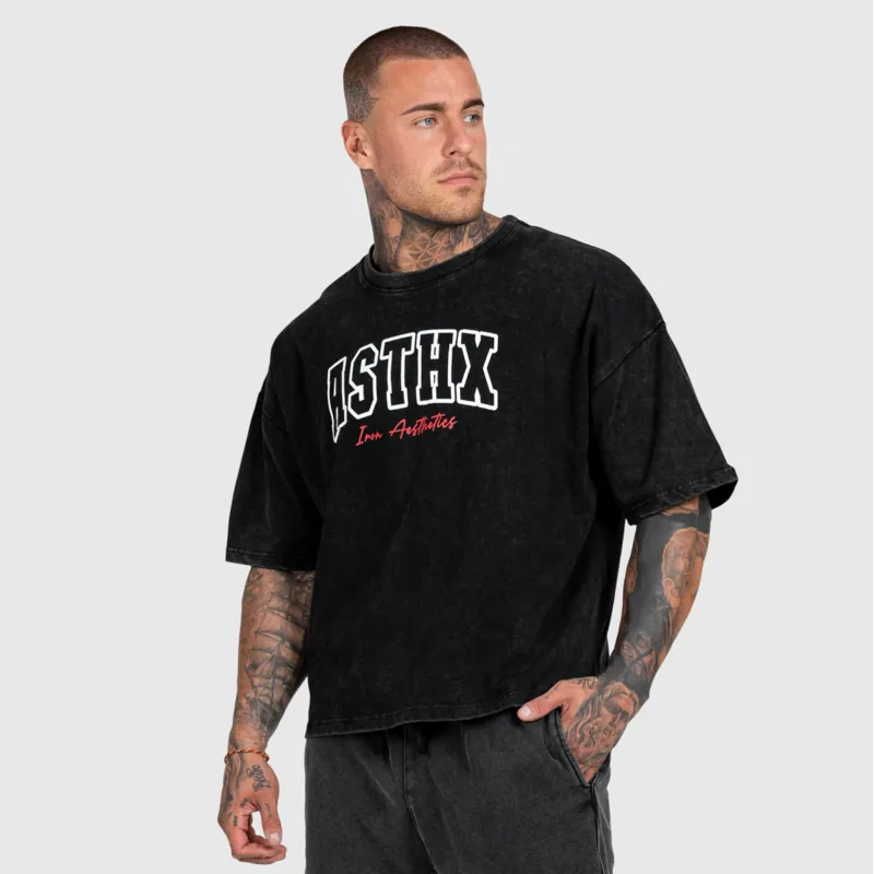 Pánska súprava Iron Aesthetics ASTHX, washed black-4