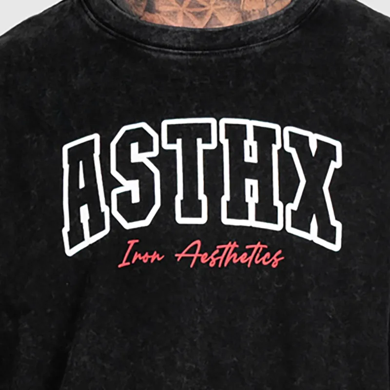 Pánska súprava Iron Aesthetics ASTHX, washed black-7