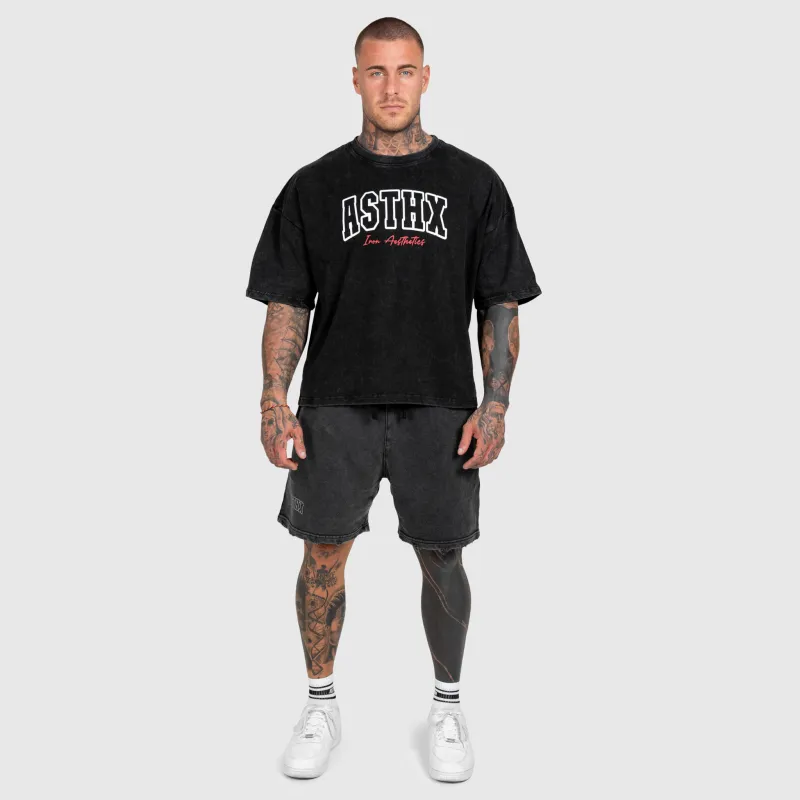 Pánska súprava Iron Aesthetics ASTHX, washed black-17