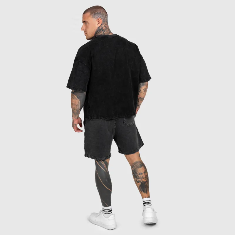 Pánska súprava Iron Aesthetics ASTHX, washed black-18