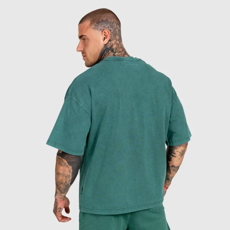 Pánska súprava Iron Aesthetics ASTHX, washed green-8