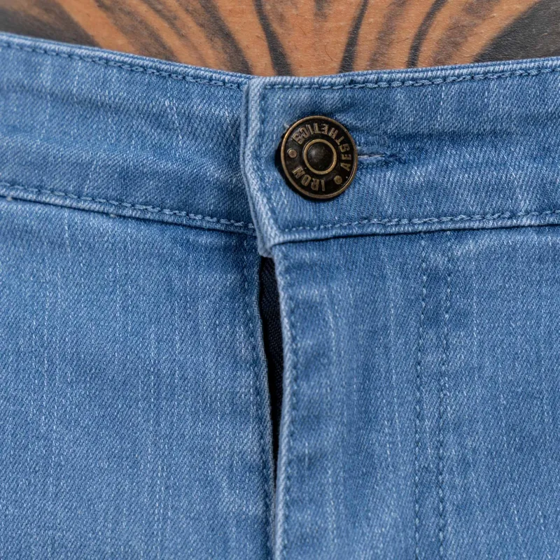 Pánske džínsy Iron Aesthetics Urban, svetlomodré-12