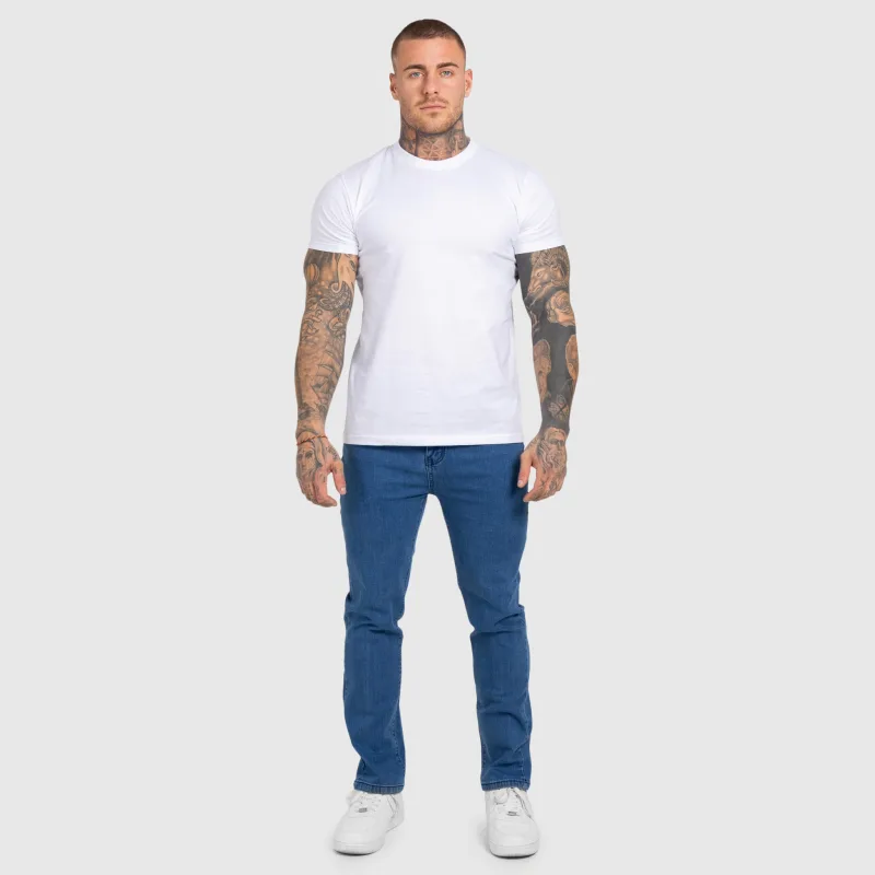 Pánske džínsy Iron Aesthetics Urban, tmavomodré-10