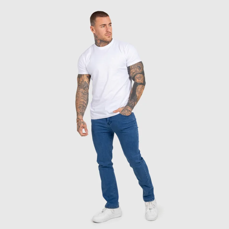 Pánske džínsy Iron Aesthetics Urban, tmavomodré-11