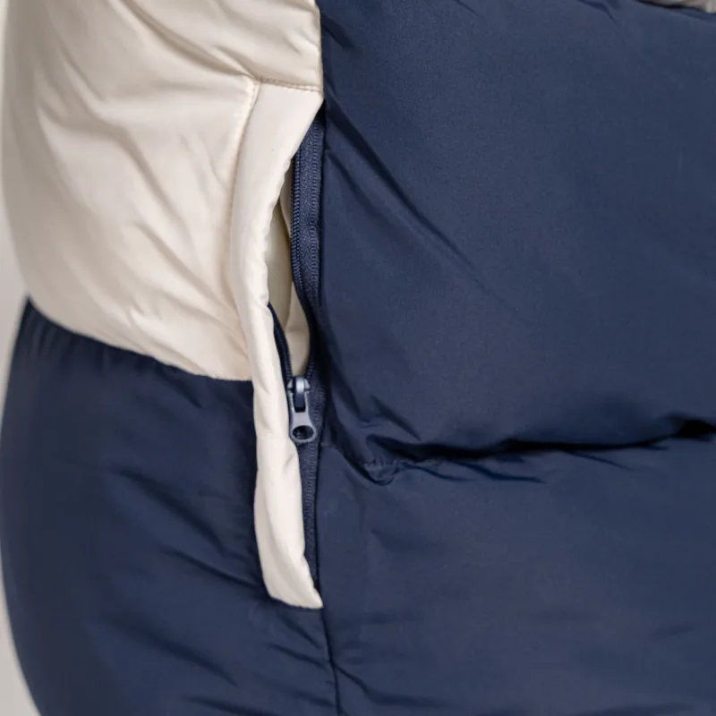 Pánska bunda Iron Aesthetics Block Puffer, navy-8