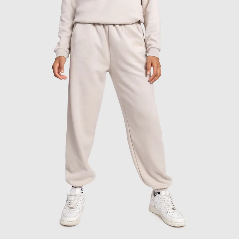 Dámske tepláky Iron Aesthetics Lift & Glow, stone-7