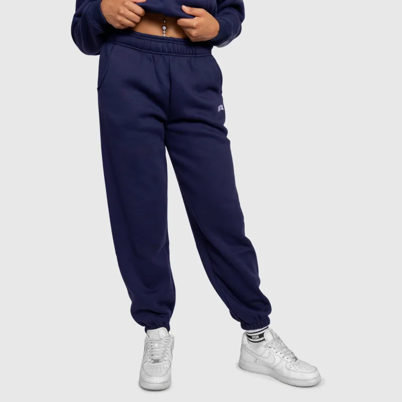 Dámska tepláková súprava Iron Aesthetics Fitness Club, navy-10