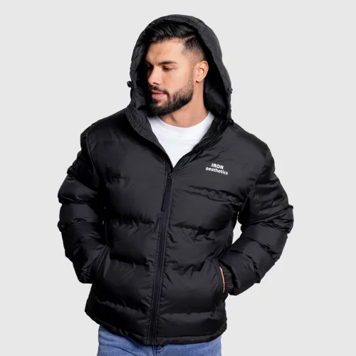 Pánska bunda Zenit Puffer, čierna