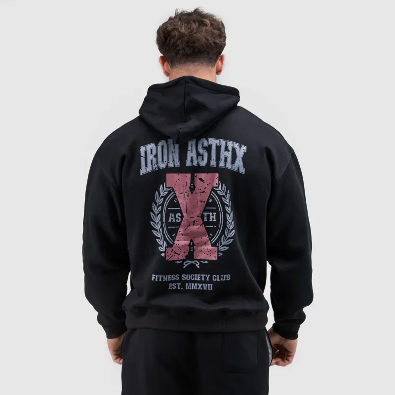 Pánska tepláková súprava Iron Aesthetics X-Society, čierna-9