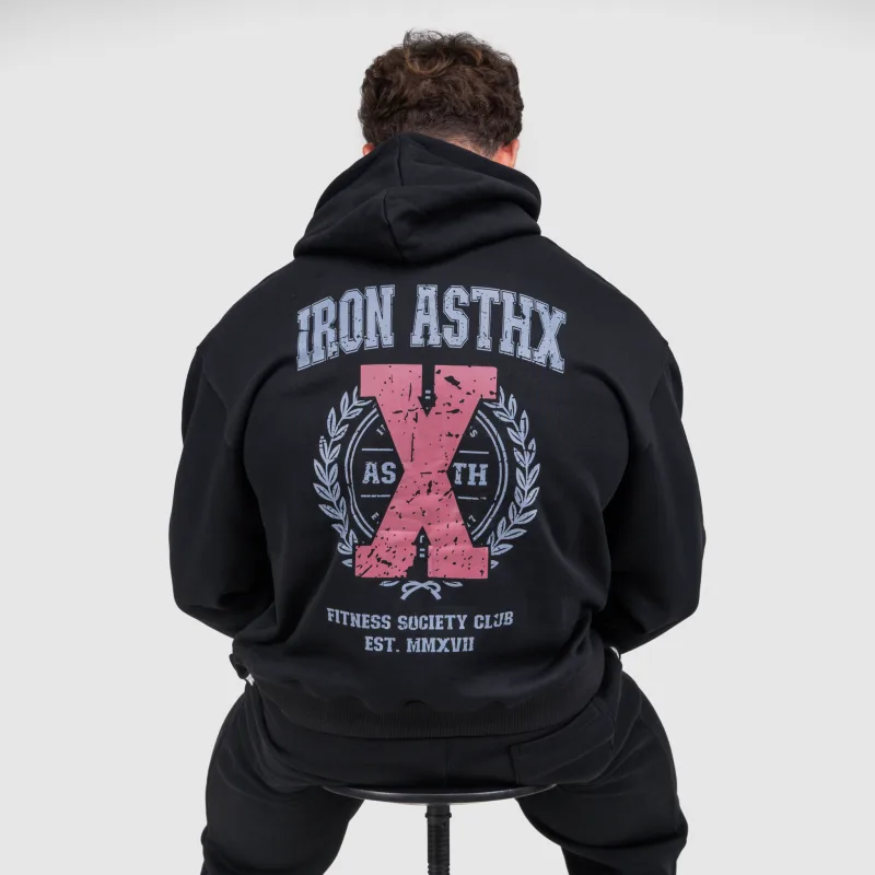 Pánska tepláková súprava Iron Aesthetics X-Society, čierna-15