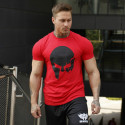 Ultrasoft tričko Iron Aesthetics Skull, červené