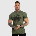 Pánske fitness tričko Iron Aesthetics Force, zelené