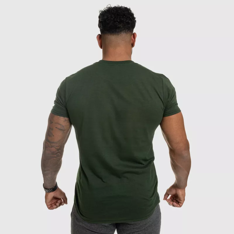 Pánske fitness tričko IRON, zelené-4