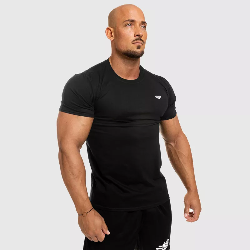 Pánske fitness tričko Iron Aesthetics Standard, čierne-8