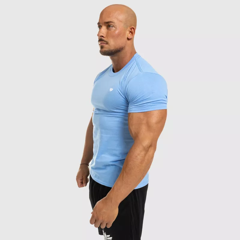 Pánske fitness tričko Iron Aesthetics Standard, modré-7