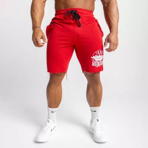 Pánske teplákové kraťasy Iron Aesthetics Force, červené