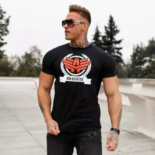 Pánske fitness tričko Triumph, čierne