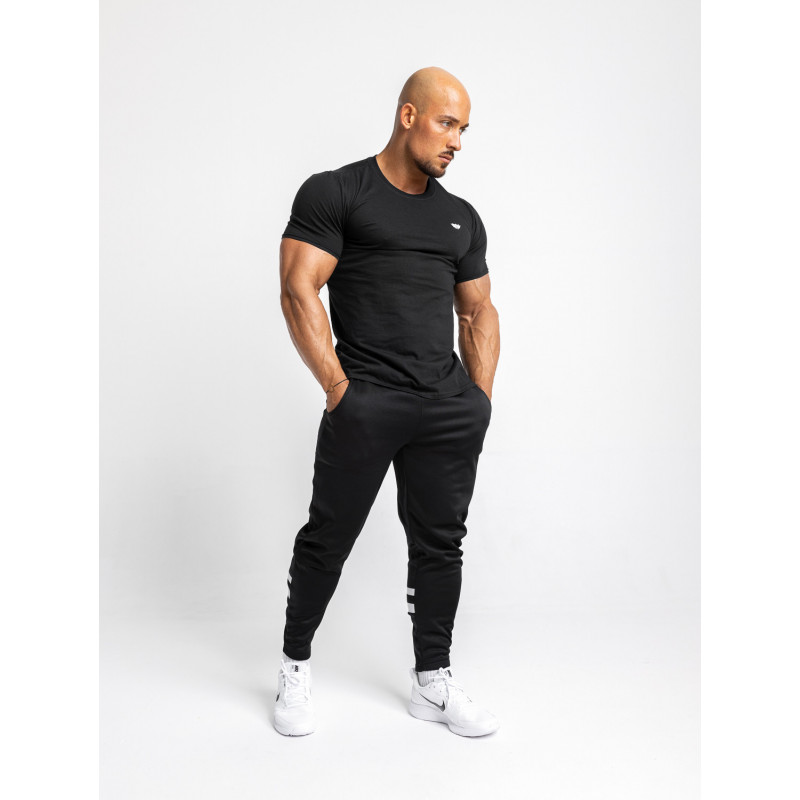 Jogger tepláky Iron Aesthetics Boxed, čierne · záber 11
