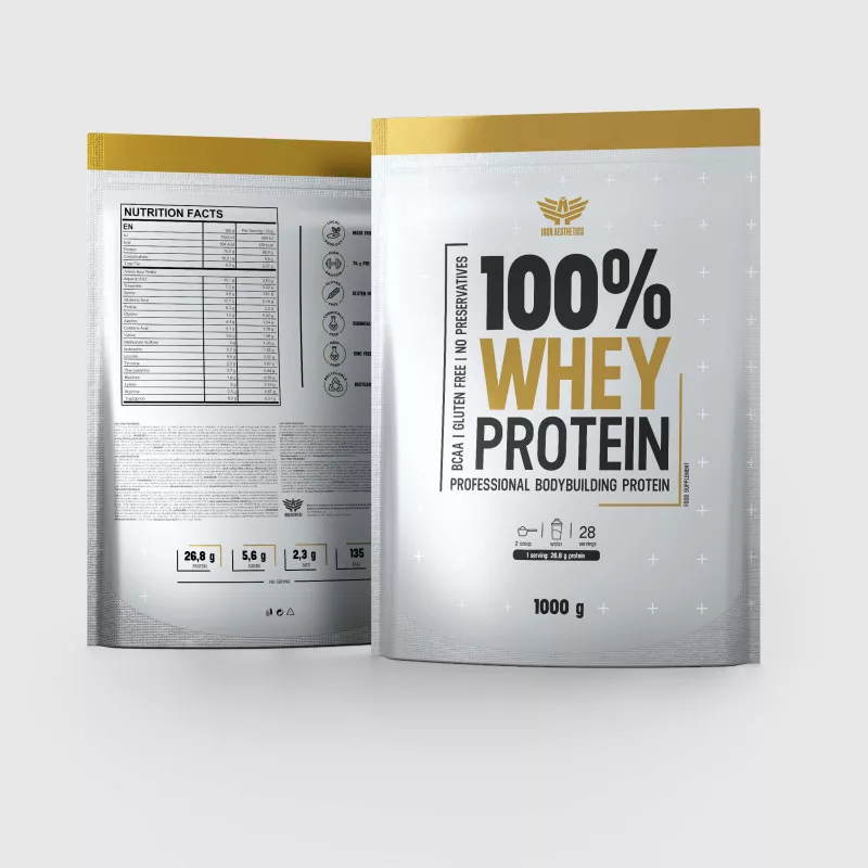 Proteín 100% Whey 1000 g - Iron Aesthetics-3