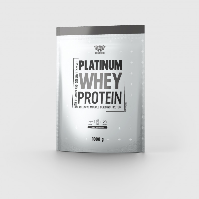 Proteín Platinum Whey 1000 g - Iron Aesthetics-1