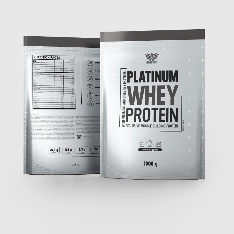 Proteín Platinum Whey 1000 g - Iron Aesthetics-3
