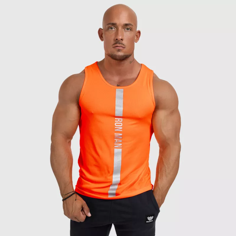 Pánske fitness TIELKO Iron Aesthetics Iron Man, Neon Orange-3