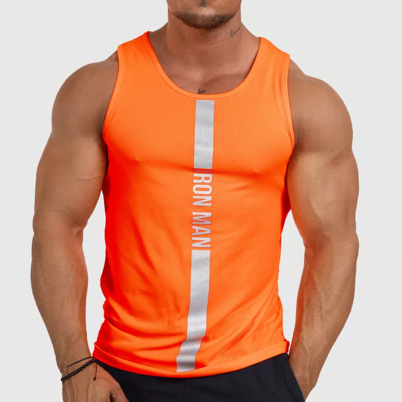Pánske fitness TIELKO Iron Aesthetics Iron Man, Neon Orange-1