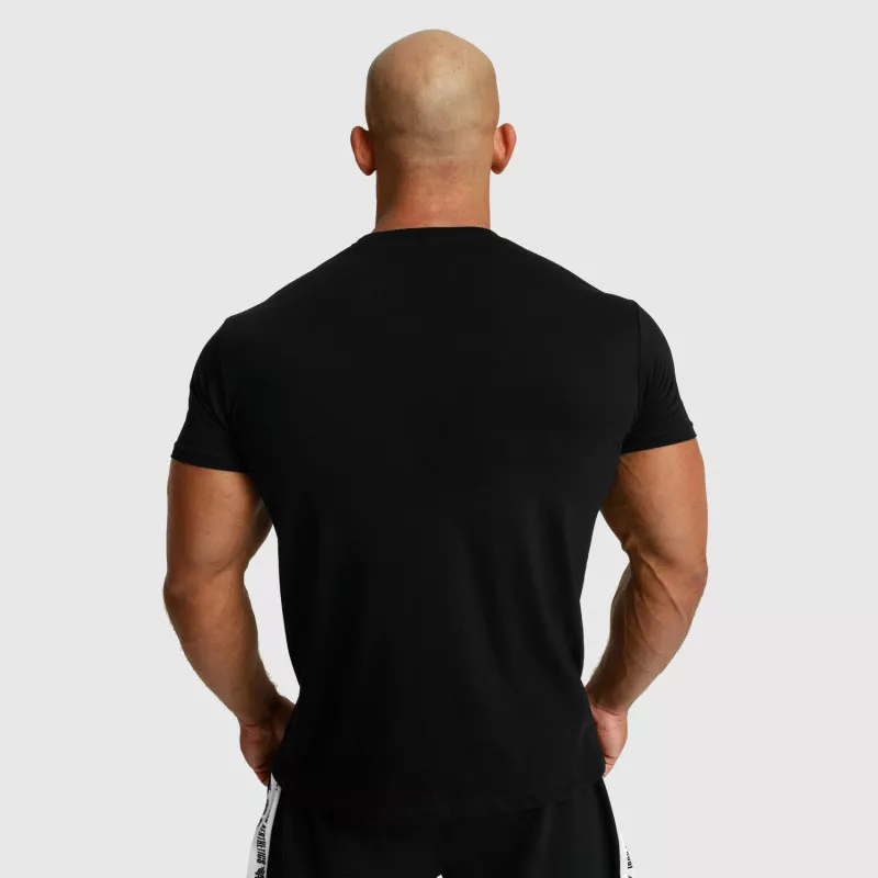 Pánske fitness tričko Iron Aesthetics Unbroken, čierne-5