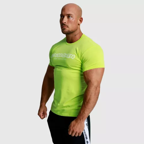 Pánske fitness tričko Unbroken, limetkové
