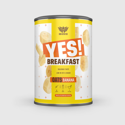 Proteínová kaša YES! Breakfast 500 g - Iron Aesthetics